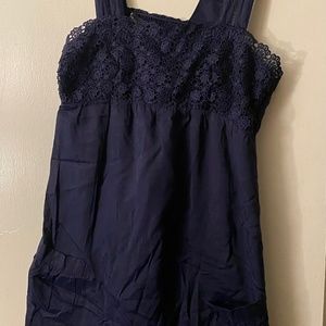 Blue dress with pockets